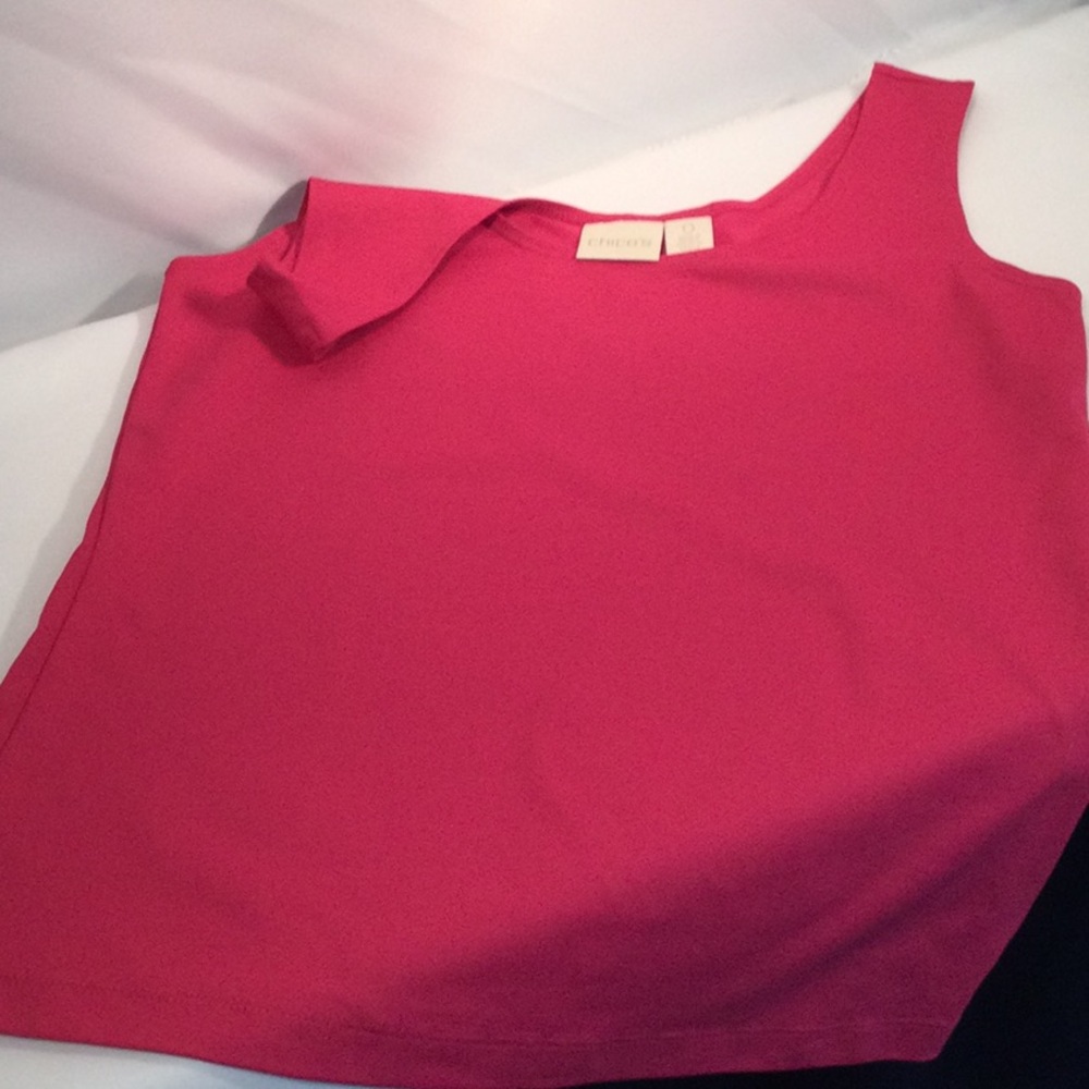Chico’s Women’s Microfiber Tank Top Dark Pink Size 0